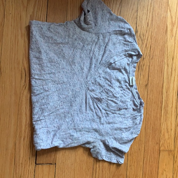 PINK gray vneck - Picture 2 of 3